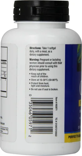 Vista 2 de Omegaworks Super Omega 3 Softgels, botellas de 50 unidades (paquete de 2)
