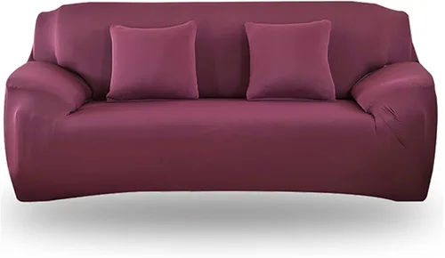 Vista 14 de Funda elástica para sofá de 1/2/3/4 plazas todo incluido para sala de estar, funda de esquina en forma de L, funda lavable para sofá, protector