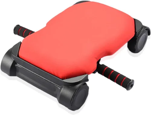 Vista 6 de Rueda abdominal de rebote automático con 4 ruedas Ab Roller Wheel Abdominal Trainer Plank Ab Roller Wheel para entrenamiento de núcleo