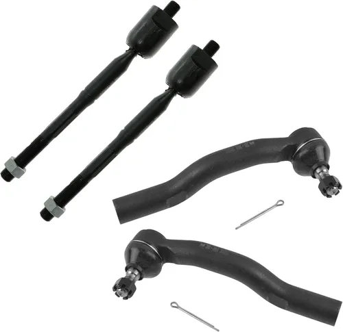 Vista 23 de TRQ Juego de varillas de acoplamiento delanteras interiores y exteriores, 4 piezas, compatible con Kia Soul 2014-2019 15-19 Soul EV