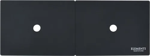 Vista 5 de AMS Chimenea Elementi Plus Positano Mesa rectangular de gas propano de hormigón gris oscuro Gris oscuro (Positano)