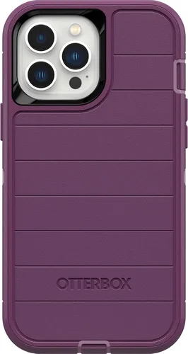 Vista 7 de OtterBox Defender Series - Funda de edición sin pantalla para iPhone 13 Pro Max y iPhone 12 Pro Max (solamente), solo funda, protección de defensa