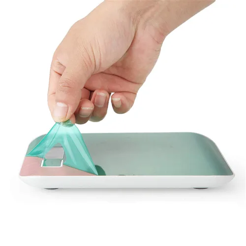 Vista 6 de TXY 0.04 oz/22.0 lbs báscula de cocina doméstica báscula electrónica de alimentos básculas dietéticas herramienta de medición Slim LCD Digital