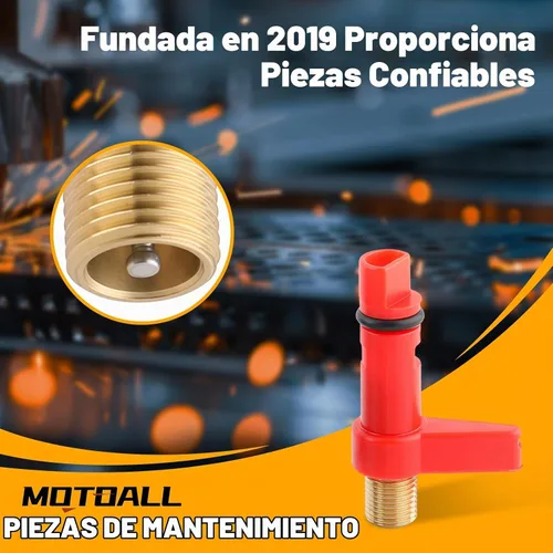Vista 6 de MOTOALL 18-7044 Kit de válvula de mantenimiento de servicio de solenoide de cebador