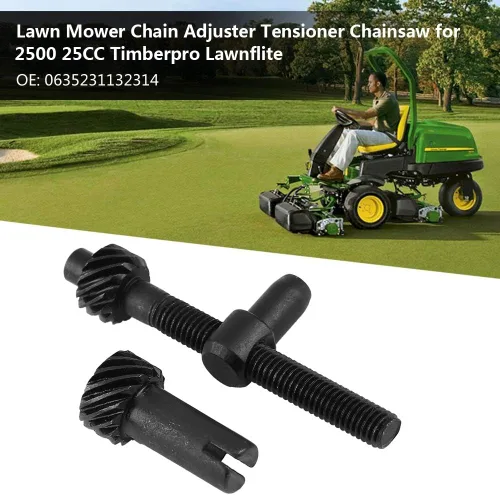 Vista 3 de Ajustador de motosierra Craftsman, tensor de cadena para cortadora de césped Chainsaw para 2500 25Cc Timberpro Lawnflite 0635231132314 Tensor