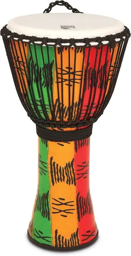 Vista 13 de Freestyle II Cuerda Tuned Djembe - Atardecer africano (9")