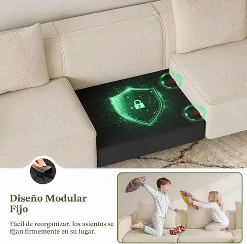 Vista 6 de Welzona Sofá biplaza de 75 pulgadas, sofá biplaza de chenilla, sofá pequeño para espacio pequeño Minimalist Comfy Love Seat, Small Couches for