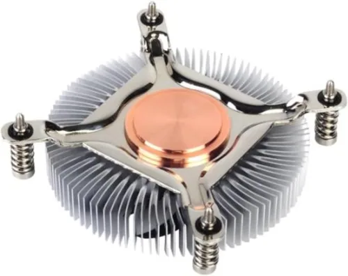 Vista 4 de Silverstone Tek Super Slim Profile CPU Cooler LGA 1156/1155/1150 Intel LGA115X NT07-115X