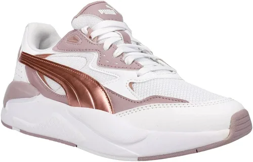 Vista 2 de PUMA Mujeres X-Ray Speed Metallic Sneakers Zapatos Casual - Blanco