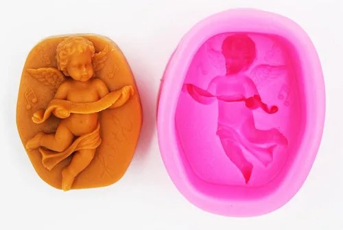 Vista 3 de Angel Mould S410 Art Silicone Soap Craft DIY - Moldes para velas hechas a mano