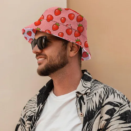 Vista 6 de Sombrero de pescador para mujeres y hombres, unisex, plegable, para exteriores, sombrero de pescador