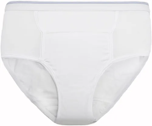 Vista 2 de Calzoncillos reutilizables para incontinencia para hombre, pequeño, 1 unidad