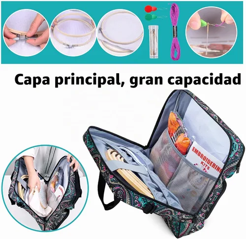Vista 10 de LoDrid Kit de iniciación de bordado, kits de punto de cruz, herramientas Tótem