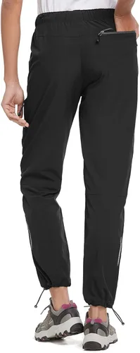 Vista 2 de BALEAF - Pantalones de senderismo para mujer, de secado rápido, ligeros, informales, para verano