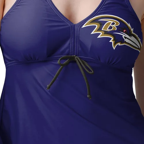 Vista 496 de FOCO Women's NFL Team Logo Ladies Bathing Swim Wear Suit