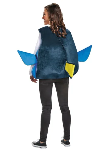 Vista 2 de Disfraz de pez Dory para adulto Multicolor