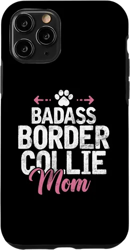 Vista 10 de Funda para iPhone 15 Badass Border Collie Mom