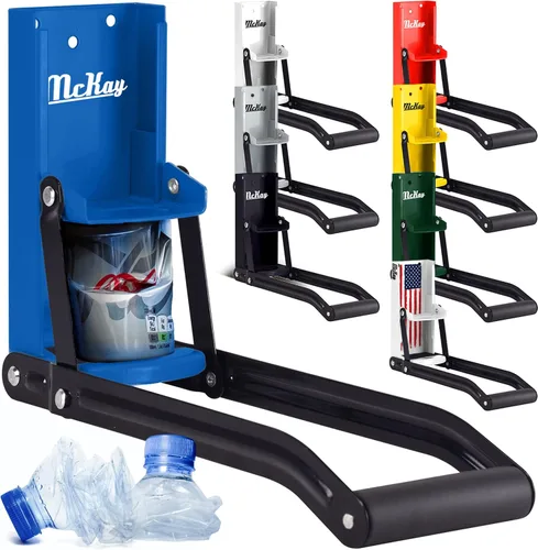 Vista 10 de [Usado] Mckay Trituradora de latas de metal de 16 oz. y 12 oz. Automática para reciclaje, trituradora de latas de aluminio de servicio pesado