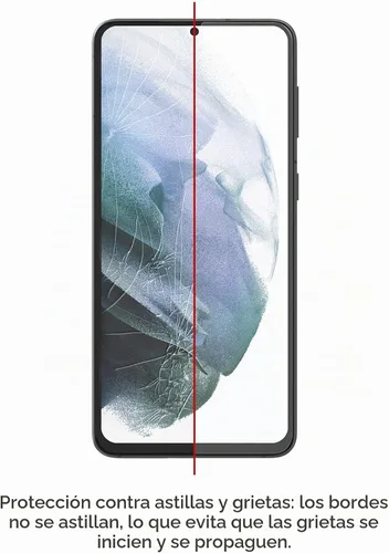 Vista 5 de ZAGG InvisibleShield Fusion VisionGuard+ con D3O para Samsung Galaxy S21 (transparente), antimicrobiano, protección contra impactos, resistente a