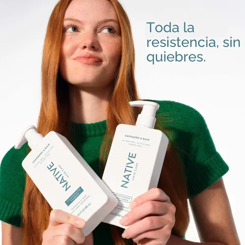 Vista 5 de Native Champú y acondicionador 2 en 1 Stengthening Cashmere & Rain 16.5 fl oz.
