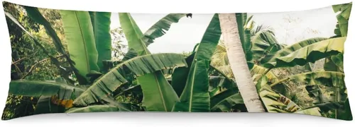 Vista 16 de Protector de almohada de playa con palmeras tropicales de 16 x 14 pulgadas, palmeras de playa, paisaje marino costero, decorativo, rectangular