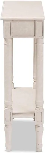 Vista 6 de BOWERY HILL Mesa consola de 32" encalada