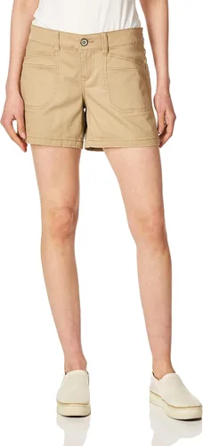 Vista 13 de UNIONBAY Juniors Darcy 5 pulgadas. Pantalones cortos sólidos