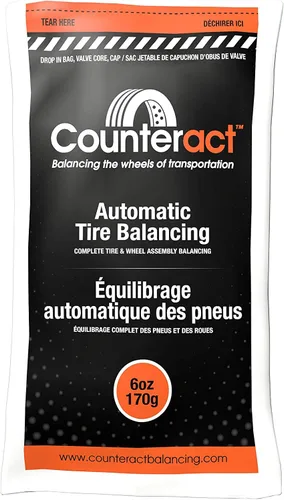 Vista 8 de Counteract Estuche a granel de cuentas de equilibrio de neumáticos/rueda de 4 onzas – SUV, neumáticos de camiones ligeros, (40) bolsas de cuentas
