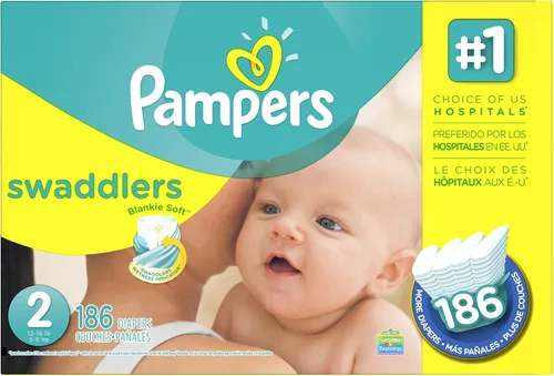 Vista 6 de Pañales Pampers Swaddlers para recién nacidos/Tamaño 1
