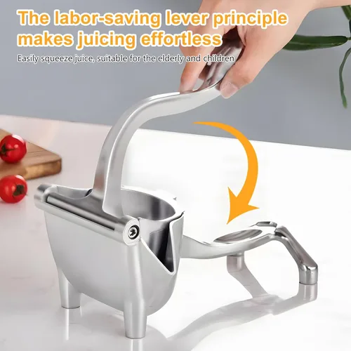 Vista 4 de Manual de mano Fruta Citrus Lemon Juicer Fabricante (aleación de aluminio)