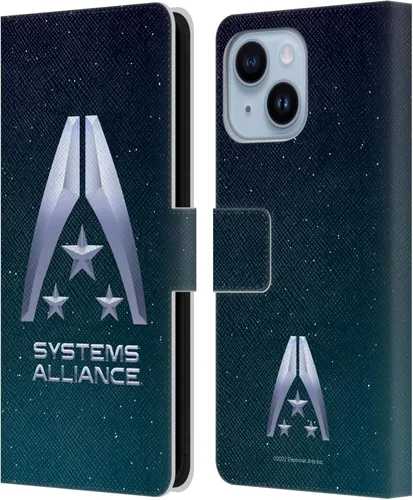 Vista 104 de Head Case Designs Funda de piel con licencia oficial de EA Bioware Mass Effect Cerberus Logo Graphics tipo cartera compatible con Apple iPhone 11