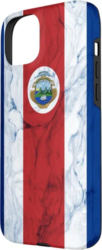 Vista 20 de Bandera de Costa Rica y fondo elegante - Funda del orgullo costarricense para iPhone 17