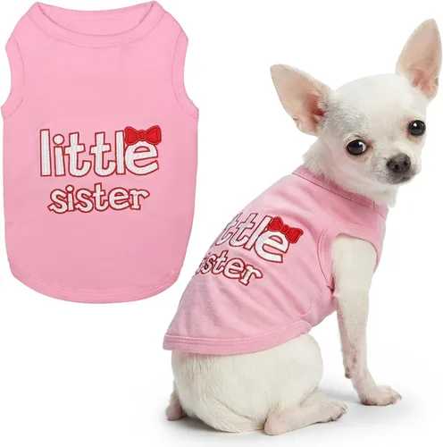 Vista 72 de Parisian Pet - Camiseta para perros y gatos, con texto en inglés Daddy's Girl, 2XS
