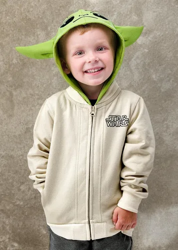 Vista 5 de Star Wars Mandalorian Baby Yoda Grogu - Sudadera con capucha para niños