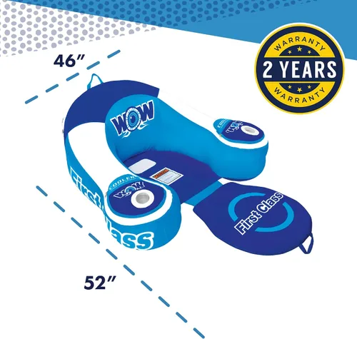 Vista 3 de WOW Sports Sillón inflable de primera clase para piscina - Persona