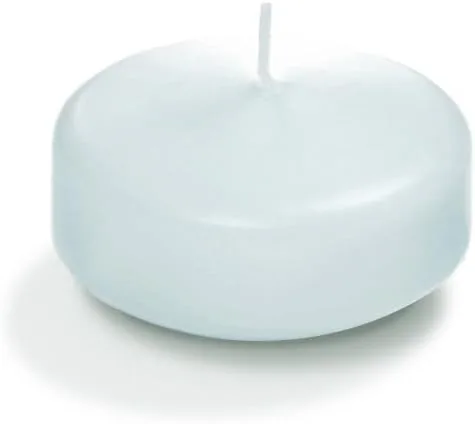 Vista 93 de yummi Caja de 120 velas flotantes marfil de 1.75