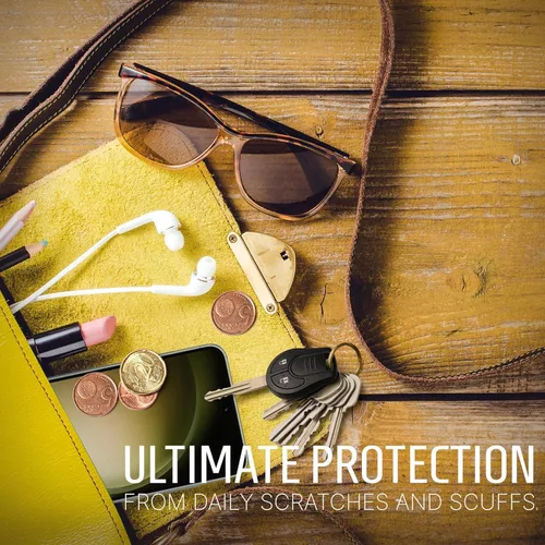 Vista 3 de Inskin Protector de pantalla de vidrio templado para Samsung Galaxy S23 FE 5G de 6.4 pulgadas [2023] – Ultimate 2+2 Set con protector de lente
