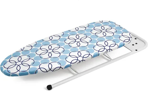 Vista 10 de Duwee Tabla de planchar de mesa de 12 x 32 pulgadas con soporte de plancha, pequeña tabla de planchar con cubierta resistente al calor, acolchado