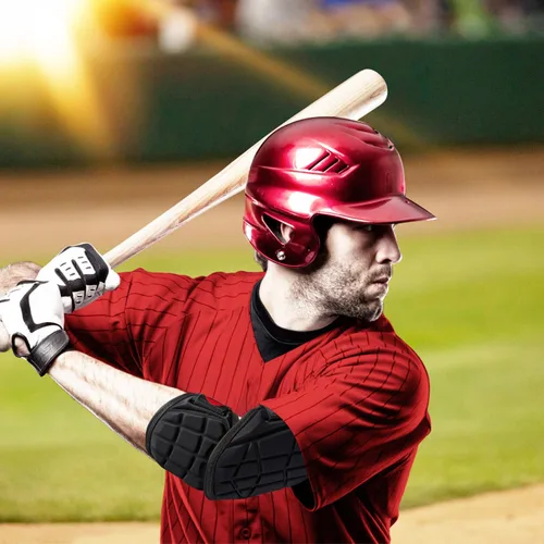 Vista 6 de Protector de Codo de Béisbol, Protector de Codo de Bateador de Béisbol y Softbol para Jóvenes/Adultos, Protector de Codo de Béisbol y Softbol