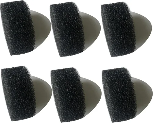 Vista 6 de Paquete de 6 piezas de repuesto compatibles para compresor de aire de 2 pulgadas, filtro de admisión redondo, craftsman porter cable compresor