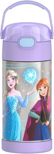 Vista 27 de THERMOS FUNTAINER Botella de agua con pajita, 12 onzas, Avengers