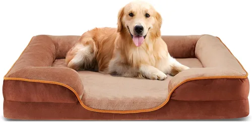 Vista 12 de DUMOS Cama redonda de felpa de piel sintética mullida para perros grandes, lavable a máquina, de 30.7 x 30.7 pulgadas, cama redonda antideslizante