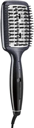 Vista 2 de Conair Infiniti Pro, cepillo alisador de cerámica con infusión de diamante, Negro