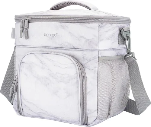 Vista 8 de Bentgo Prep Deluxe - Bolsa aislada para múltiples comidas - Bolsa de lonchera, con capacidad para 5 comidas, aislamiento premium hasta 8 horas