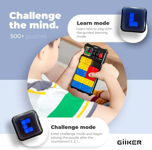 Vista 23 de GiiKER Super Slide Puzzle Game, más de 500 desafíos, juguete STEM para mayores de 6 años