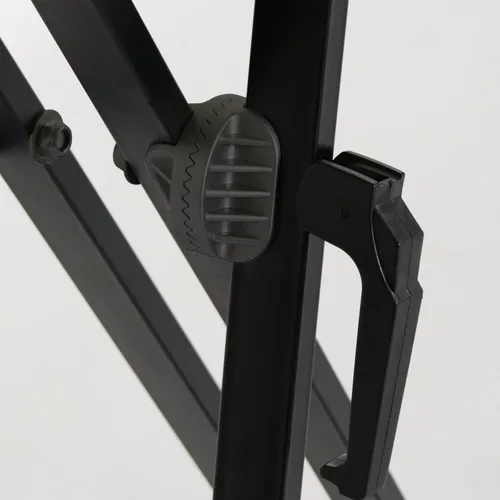 Vista 7 de Soporte de mesa portátil para DJ, soporte de controlador de DJ, escritorio de DJ, cabina de DJ, soporte de DJ de altura ajustable