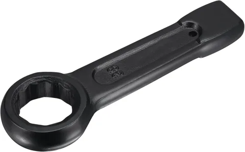 Vista 21 de uxcell Llave tipo anillo de extremo de caja de 0.866 in, herramienta de mano de llave de cabeza única de acero de alta resistencia Hand Tool