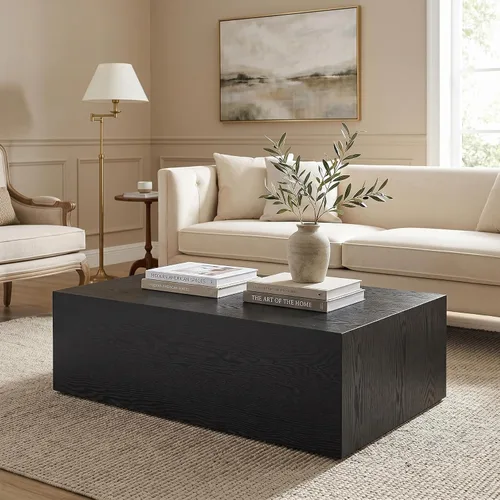 Vista 12 de Mesa auxiliar, mesa auxiliar, mesa de sala de estar, moderna mesa de sofá, mesa auxiliar de mármol sintético, mesita de noche para sala de estar