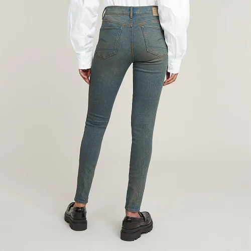Vista 2 de G-Star Jeans ajustados Benwick Stretch Denim 3301 Contour High Rise Skinny para mujer