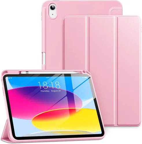 Vista 12 de DTTO Funda para iPad (A16) de 11ª Generación de 11 Pulgadas 2025, Funda para iPad de 10ª Generación de 10.9 Pulgadas 2022, Funda Protectora Trasera
